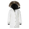 【95新】Canada Goose加拿大鹅3802L白色Shelburne修身款派克大衣连帽羽绒服女士S码现售价：4700！221124TJ18 商品缩略图0