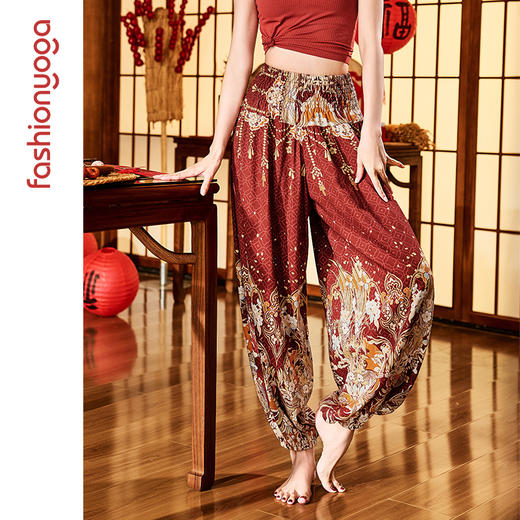 凡圣瑜伽凤祥舞韵禅风裤 FM14934 商品图1