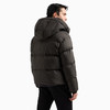 EMPORIO ARMANI 阿玛尼 男士通体 LOGO 提花尼龙连帽拉链羽绒服 灰色 6D1BC3 1NNXZ 05A6 商品缩略图2