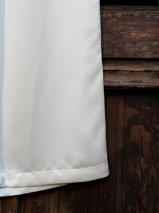 瑕疵|盛唐婧| 极简缎光松紧腰阔腿裤-白色 [特价品] 商品图5