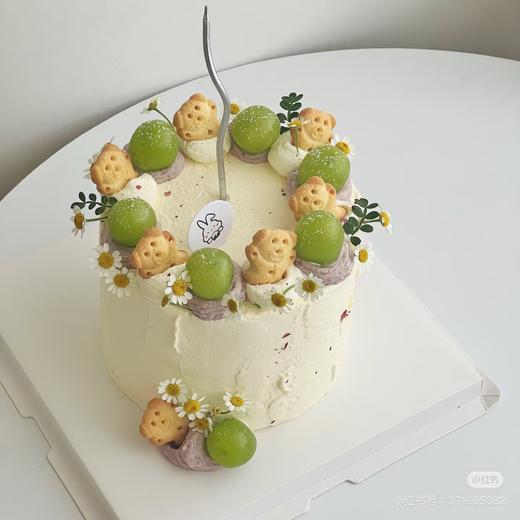 【优品系列】---【芋泥青提小熊饼干】纯手工芋泥 商品图0