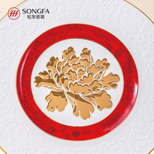 牡丹花挂盘 商品图1