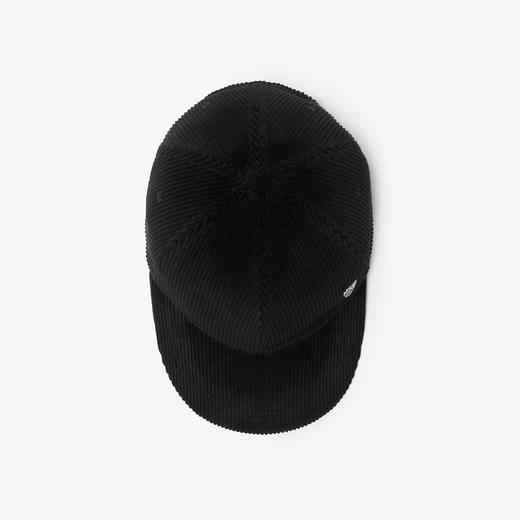 【一】BURBERRY 巴宝莉 女士灯芯绒棒球帽 黑色 8099732 A1189 商品图1