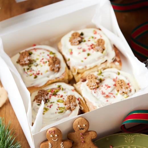 姜饼宝宝肉桂卷(4入) GingerBread Cinnamon Roll 商品图1