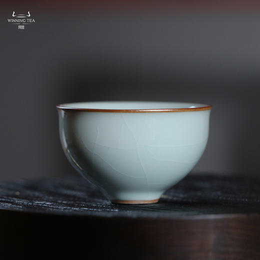 问鼎汝窑伴月杯 商品图0