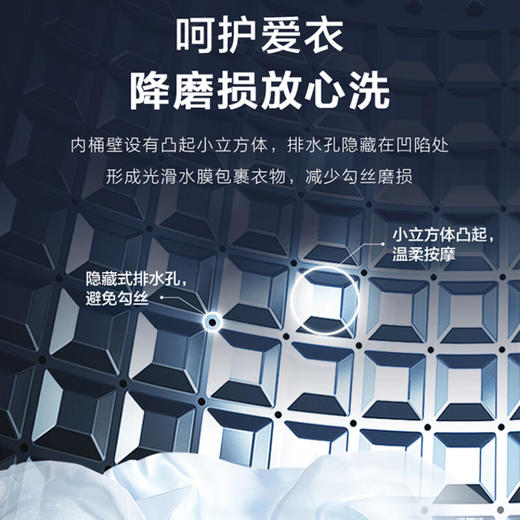 海尔波轮洗衣机全自动家用8KG小型智能预约洗脱一体自编程桶自洁清新换风抗菌波轮Z606 【重磅新品】8公斤清新换风+智能预约 商品图8