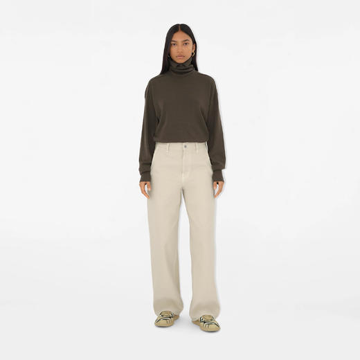 BURBERRY 巴宝莉 女士马术骑士徽标标签格纹 Terrace 休闲运动鞋 格子色 8096394 C1506 商品图3