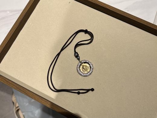 黄财神圆牌 999银，送挂绳 商品图8