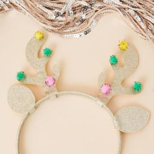 Monsoon&Rockahula儿童发饰圣诞主题麋鹿装扮头饰发箍发夹 商品图1