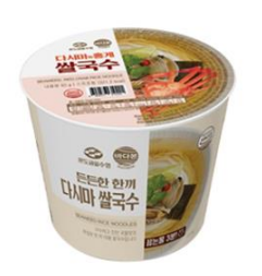 韩国进口 海带红蟹米线93g