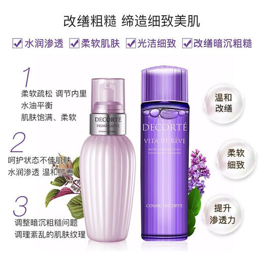 【跨境】COSME DECORTE黛珂水乳 新版 紫苏水150ml+牛油果乳液150ml 保湿补水舒缓祛痘混油皮（效期22年12月生产/黛珂效期5年介意勿拍） 商品图3