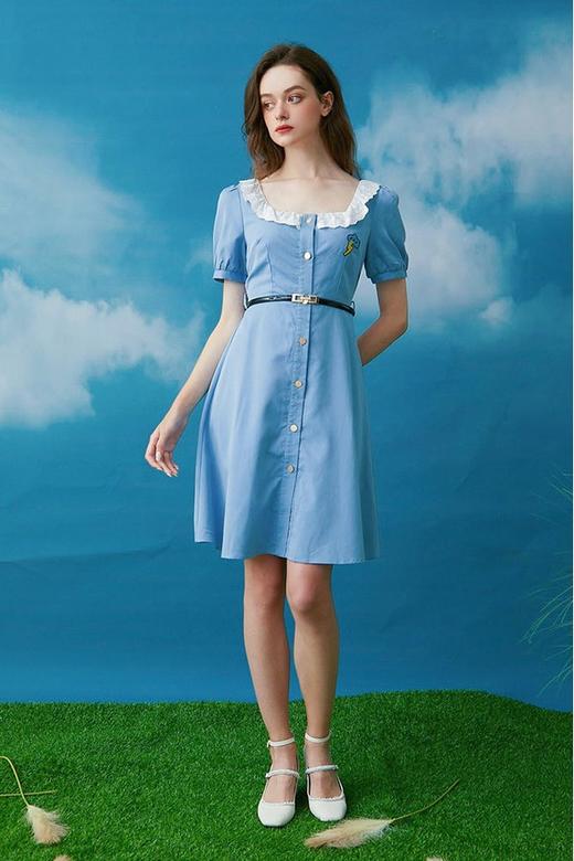 komello 日系复古连衣裙 15897 商品图0