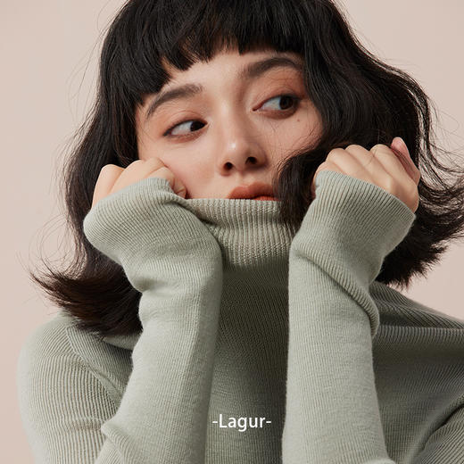 加厚版必囤天花板级一线成衣！2024新款加厚扬子纱打底衫高领内搭针织衫女款！ 商品图2