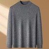 【羊毛+羊绒套头衫】占姆士羊毛羊绒衫男加厚毛衣半高领100%羊毛抗起球 商品缩略图0