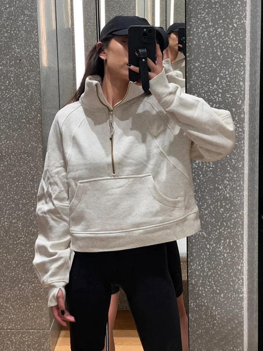 【捡漏】 lulu纯原 scuba烟囱领加绒卫衣 开放日结束 库房没有库存了~ 商品图11