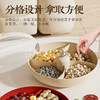【福气满满！点缀家居】严选轻奢高颜值家用糖果盒带盖分格新年干果零食盘新年喜庆点心水果盘，分格设计，拿取方便。ry 商品缩略图1