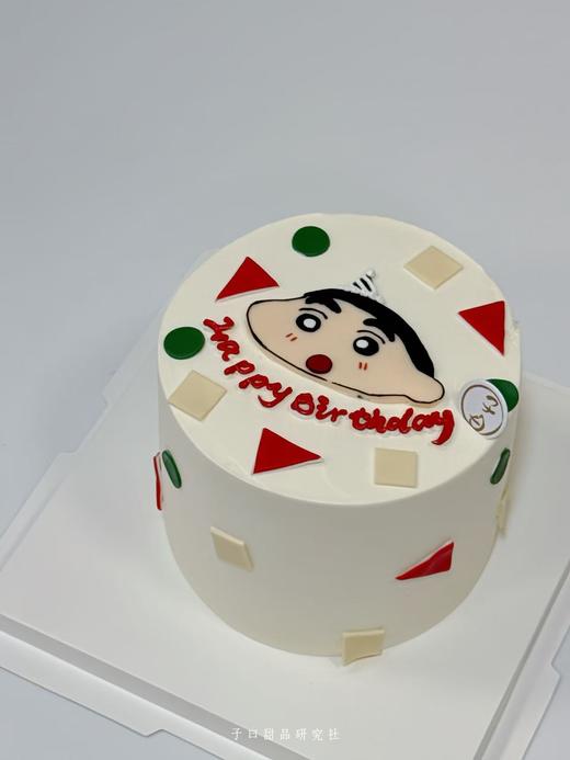 蜡笔小新（含有翻糖/奶油霜成分/提前6小时预定/主图5寸） 商品图0