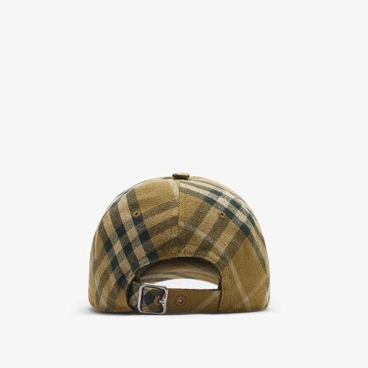 【一】BURBERRY 巴宝莉 女士格纹棉质棒球帽 格子色 8098529 C1465 商品图1