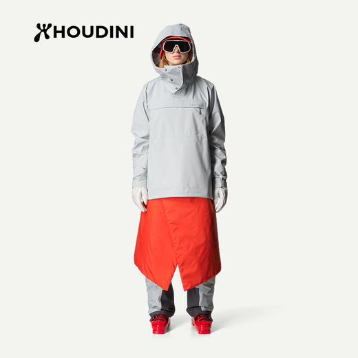 HOUDINI胡丁尼 ShelterAnorak安全屋女款冬季单双板专业滑雪服外套 810009 商品图6