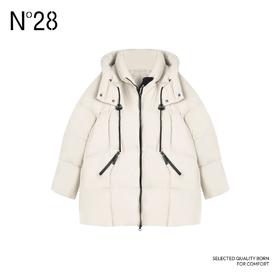 【破价】N°28 冬新款鹅绒外套连帽轻奢时尚短款鹅绒服8A51Y032