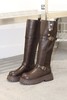 复古粗跟骑士靴西部长筒靴  XG1709 商品缩略图4