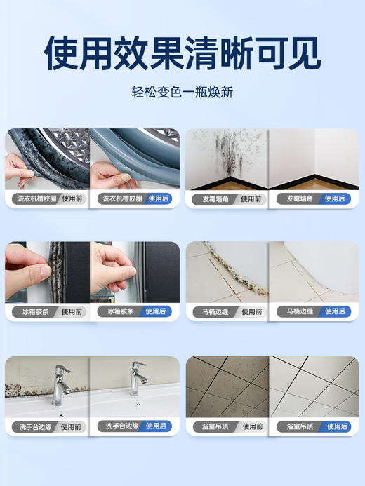 水卫仕除霉清洁剂480g（SGJW） 商品图2