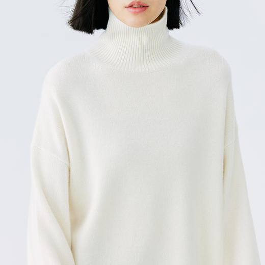 东黎 •  山羊绒女士秋冬高领羊绒衫 3366 商品图4