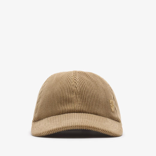 【一】BURBERRY 巴宝莉 女士灯芯绒棒球帽 驼色 8098270 C1493 商品图2