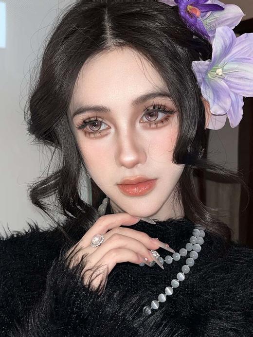 Vigour girl 半年抛 玫瑰桃乐丝 直径14.2mm着色13.6mm 商品图3