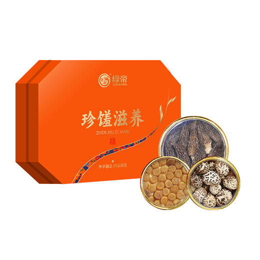 绿帝珍馐滋养海产菌菇干货礼盒（新）190g 商品图0