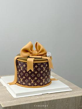 LV蝴蝶结系列 （含有翻糖成分/提前24小时预订/主图6寸）
