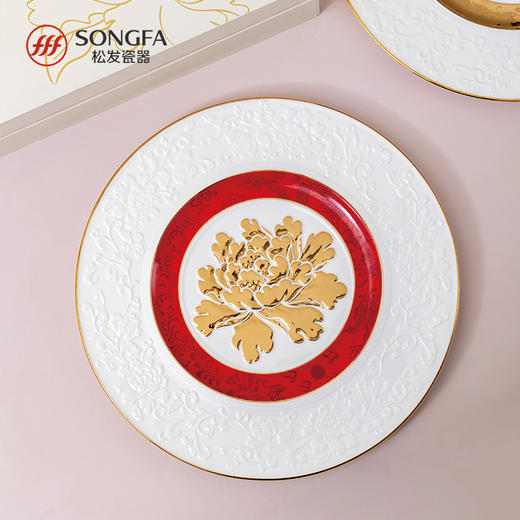 牡丹花挂盘 商品图3