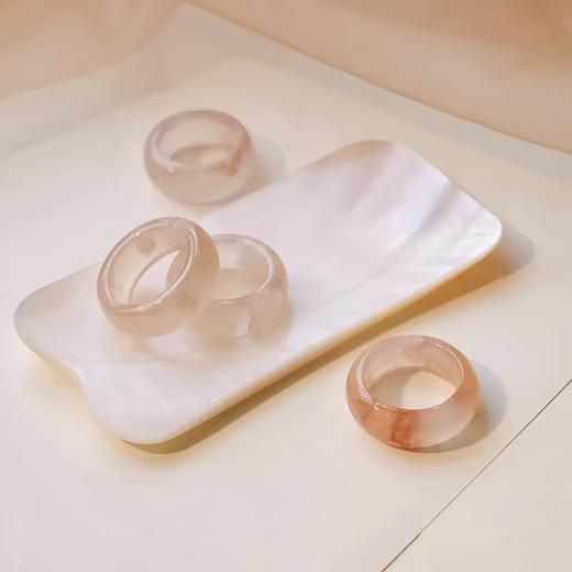 【敦煌金丝玉戒指】天山翠/桃花酿中式古风金丝玉戒指 商品图9