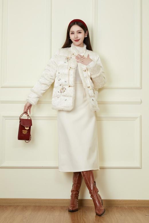 Le Malene 国风刺绣羽绒外套 19749 商品图3