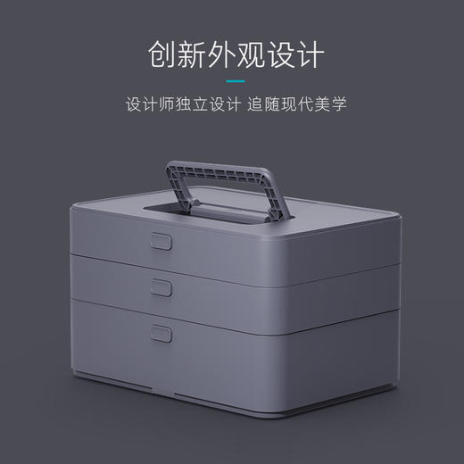 吉米家居X3-ABC家用工具套装五金电钻多功能全套电动组合工具箱 商品图2