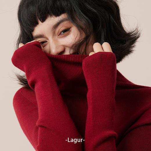 加厚版必囤天花板级一线成衣！2024新款加厚扬子纱打底衫高领内搭针织衫女款！ 商品图1