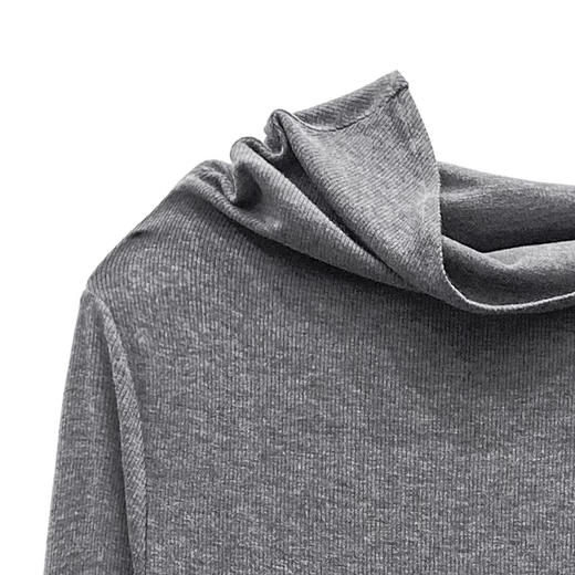 一字领针织连衣裙 商品图2