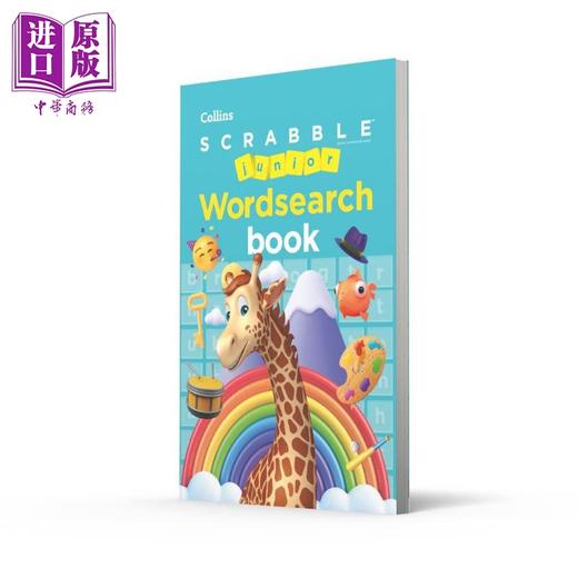 预售 【中商原版】SCRABBLE™ Junior Wordsearch Book  SCRABBLE™ 拼字游戏初级读本 英文学习 港台原版  商品图1