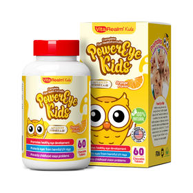 【保税】新加坡 维乐原VitaRealm儿童叶黄素蓝莓咀嚼片60粒，适合1岁以上儿童