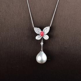 【蝶舞】海螺珍珠坠-ZZ12410016