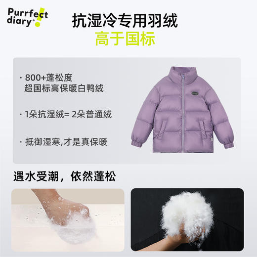 【咕噜日记】儿童百搭立领羽绒服 PDWT2460 商品图4