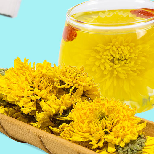 御华景宸有机皇菊 黄菊菊花茶花草茶瓶装富锶富黄酮 商品图2