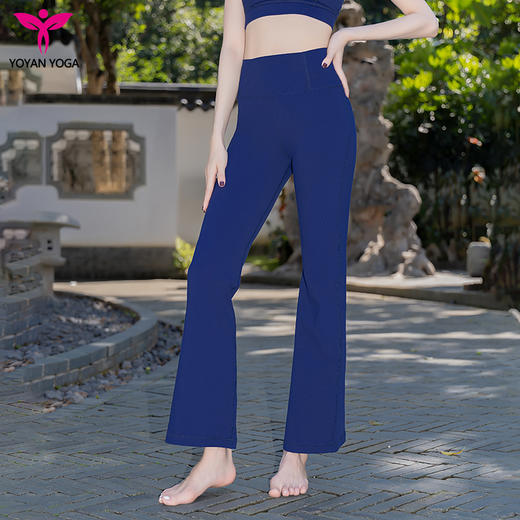 悠妍女士微喇瑜伽裤KZ24240 运动长裤 商品图5
