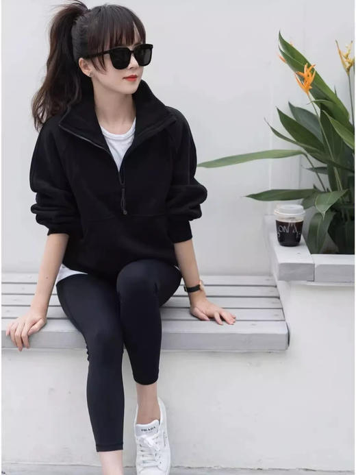 【捡漏】 lulu纯原 scuba烟囱领加绒卫衣 开放日结束 库房没有库存了~ 商品图12