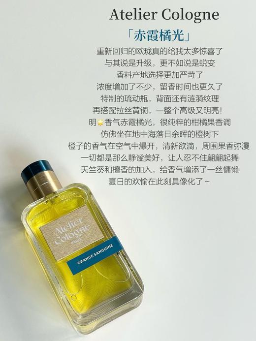 法国欧珑香水30ml 海风青柠套装4ml×8 茉雨心柠古龙香水 桂香月夜 西柚天堂（情柚独钟） 赤霞橘光 加州盛夏 无极乌龙  淡雅茶香柑橘调 商品图0