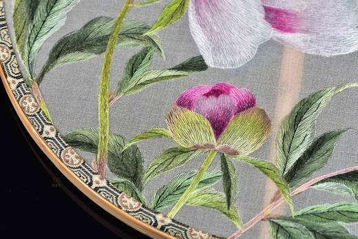 【花开富贵】苏绣扇-ZX2409119 商品图3