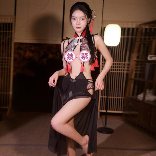 花旦名伶刺绣开裆套装6480 商品图0