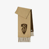 BURBERRY 巴宝莉 男女通用 B 字型盾牌图案 Brewed Protein™羊毛混纺围巾 驼色 8100031 B9719 商品缩略图0