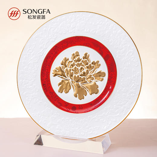 牡丹花挂盘 商品图0