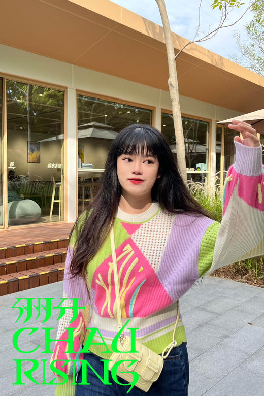 刺绣镂空羊绒衫 商品图3